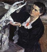 Nesterov Nikolai Stepanovich The Sculptor of portrait oil painting